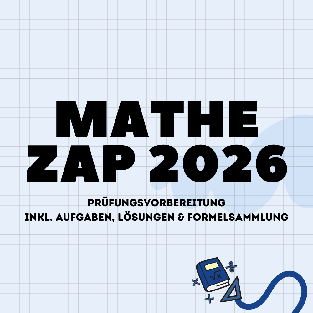ZAP Mathe 2026: Prüfungsvorbereitung (PDF-Paket)